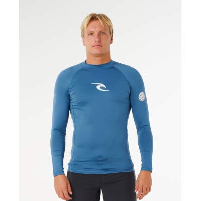 Lycras Manches Longues Rip Curl Waves UPF Perf - Bluefin