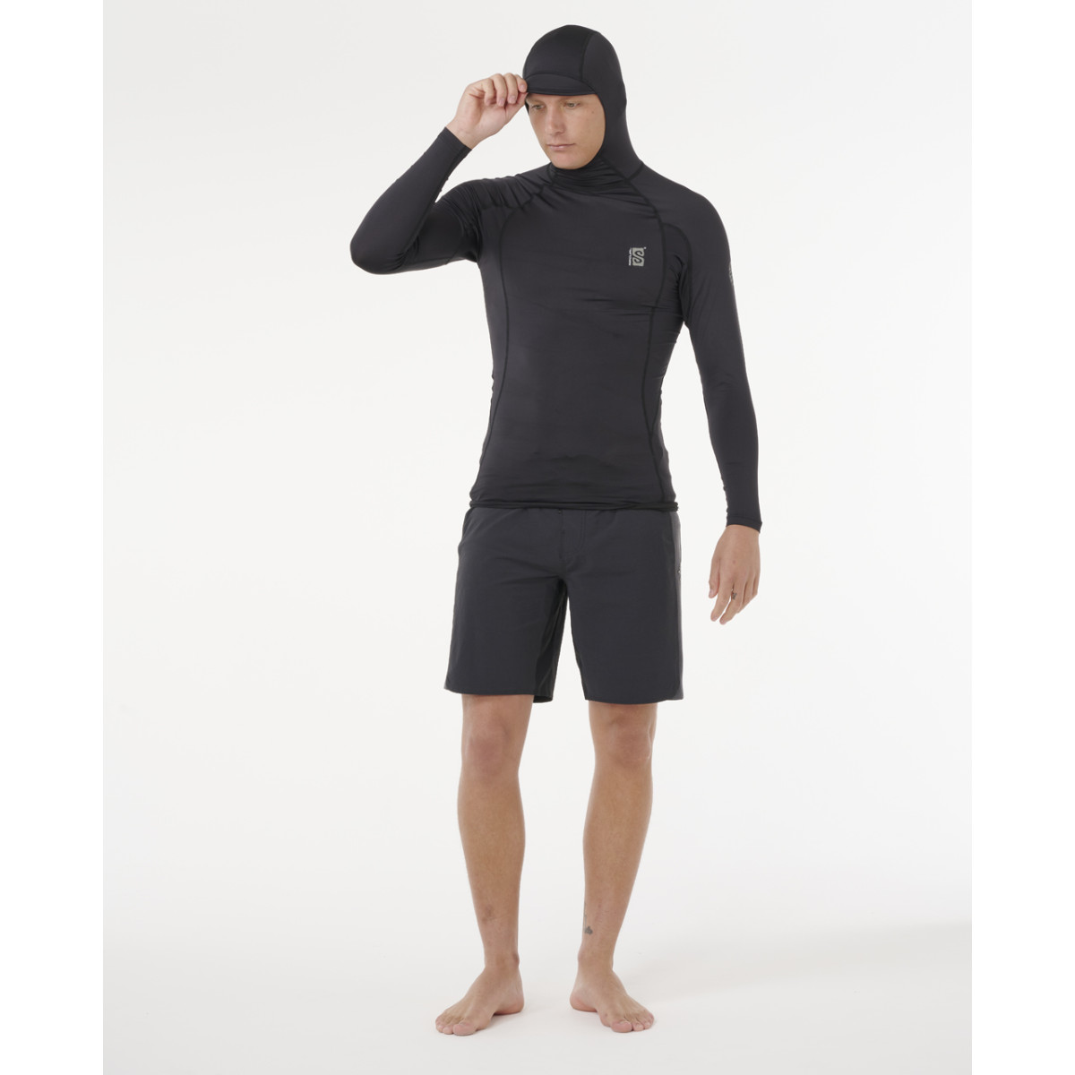 Lycra à Capuche Manches Longues Rip Curl Search UPF Perf