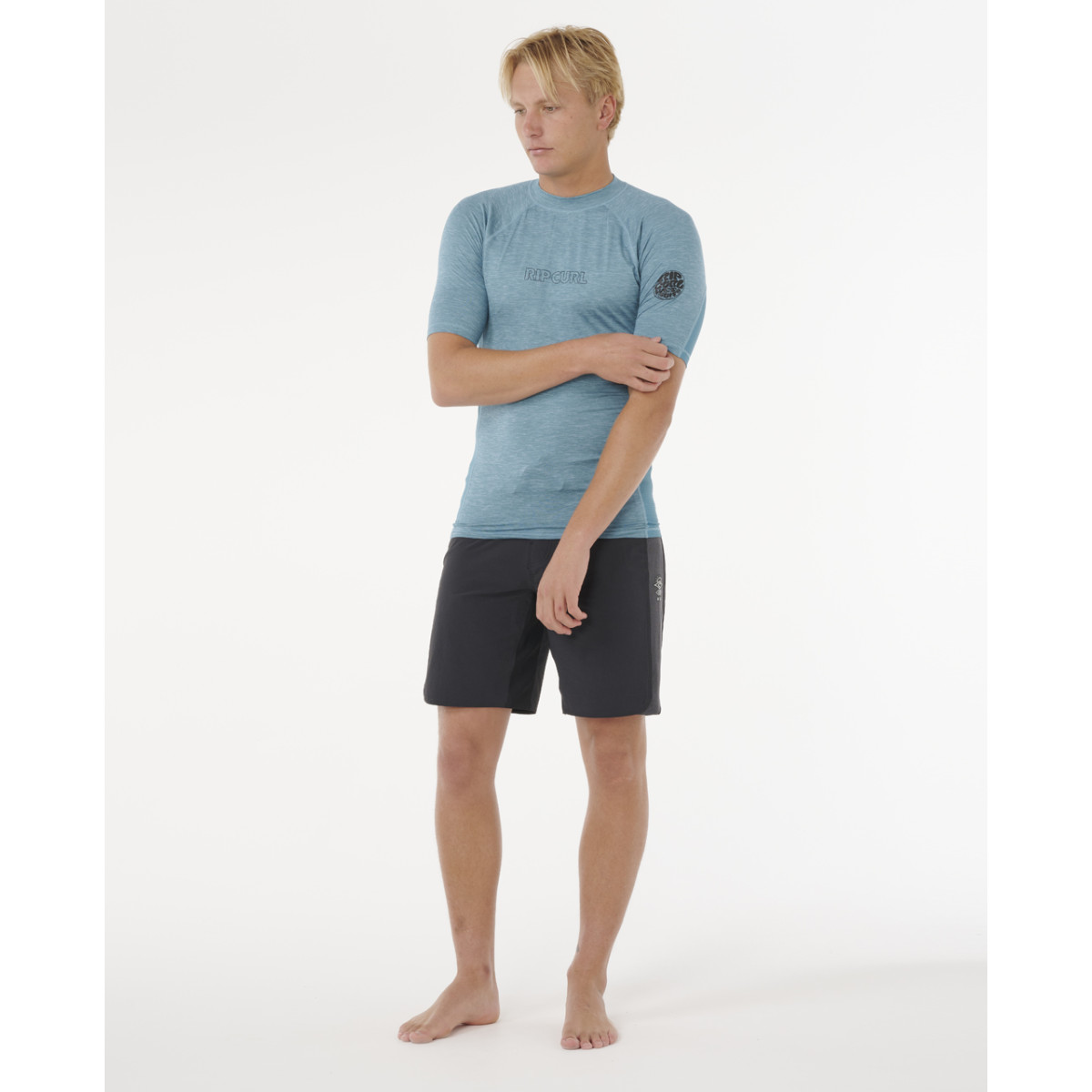 Lycra Manches Courtes Rip Curl Homme Dawn Patrol UPF Perf