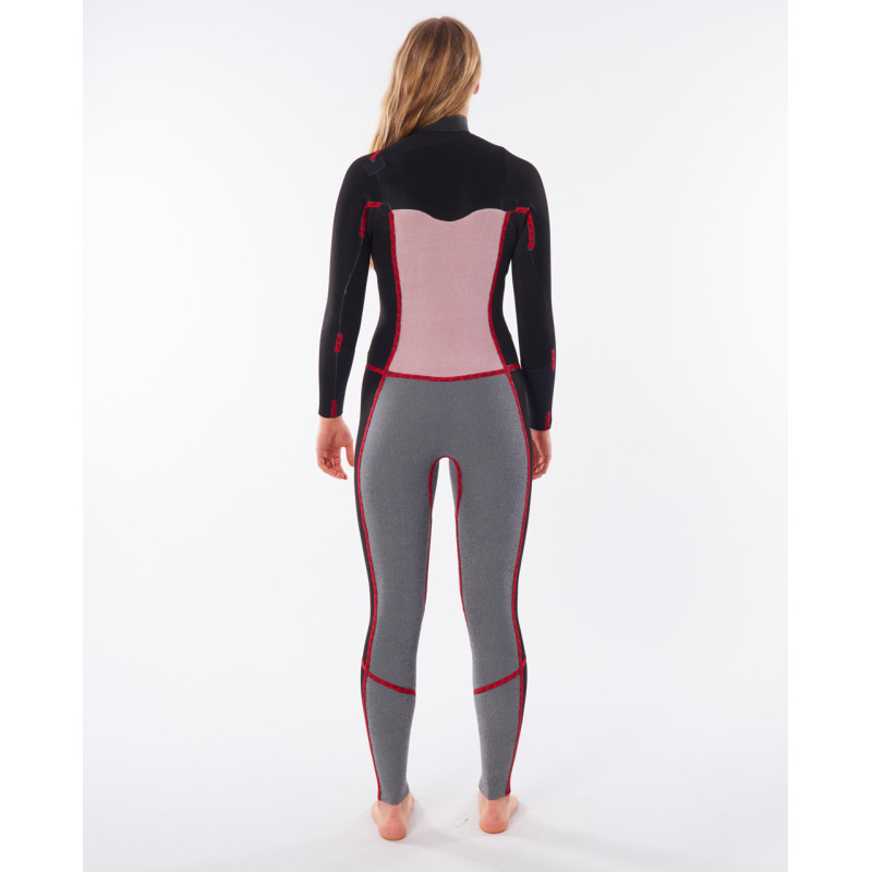 Combinaison de Surf 4/3 Rip Curl Femme Dawn Patrol Chest Zip