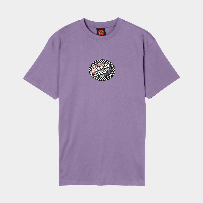 T-Shirt Santa Cruz Collage Oval Dot