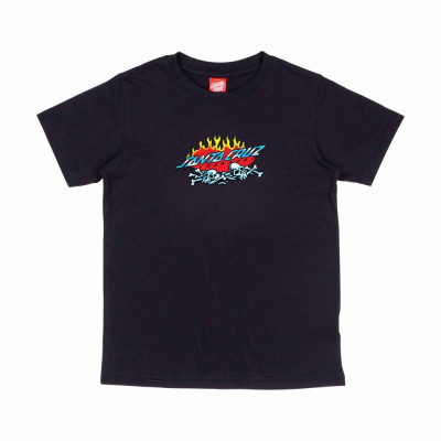 T-Shirt Santa Cruz Enfant Salba Voodoo Pit Front - Black