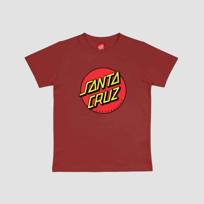 T-Shirt Santa Cruz Enfant Classic Dot - Ketchup