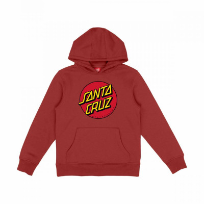 Sweat à Capuche Santa Cruz Enfant Classic Dot - Ketchup