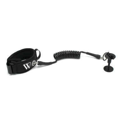Leash Bodyboard Watt Biceps - Black