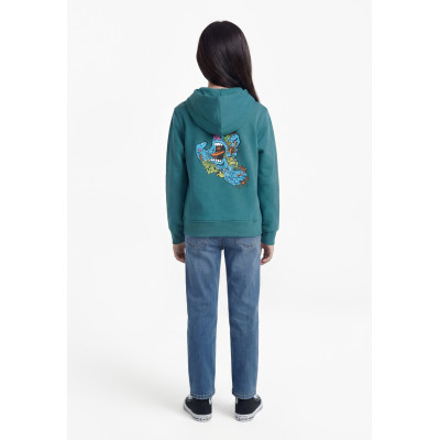 Sweat A Capuche Santa Cruz Enfant Roskopp Screaming Five - Teal