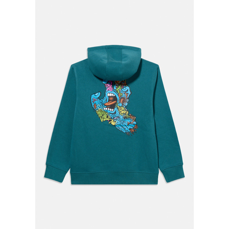 Sweat A Capuche Santa Cruz Enfant Roskopp Screaming Five