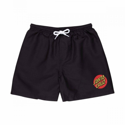 Boardshort Santa Cruz Enfant Classic Dot  - Black