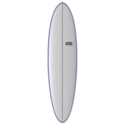 Planche de Surf Active Funboard Color - Purple - 7'2
