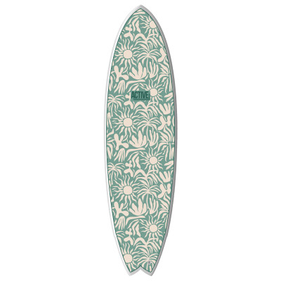 Planche de Surf Active Fish Wild Bloom - Cactus - 6'8