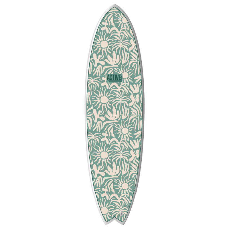 Planche de Surf Active Fish Wild Bloom