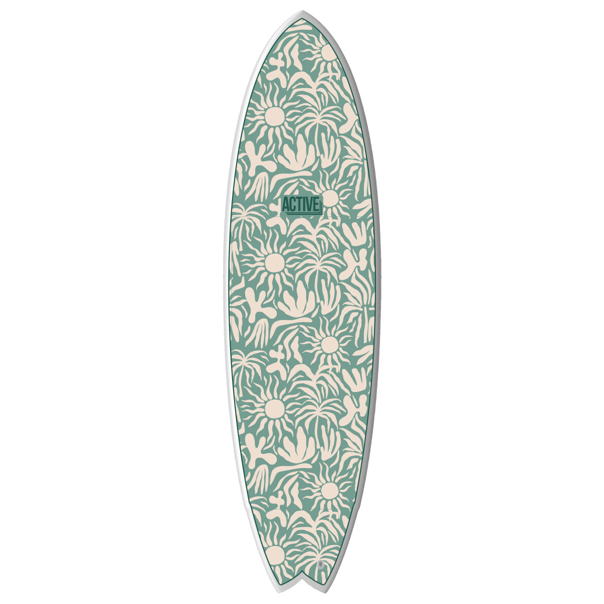 Planche de Surf Active Fish Wild Bloom