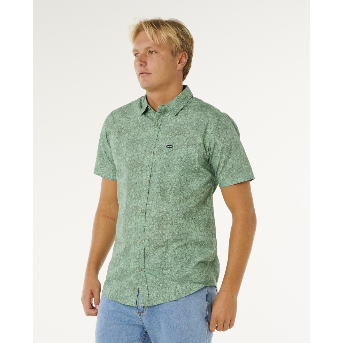 Chemise Manches Courtes Rip Curl Hypno Micro