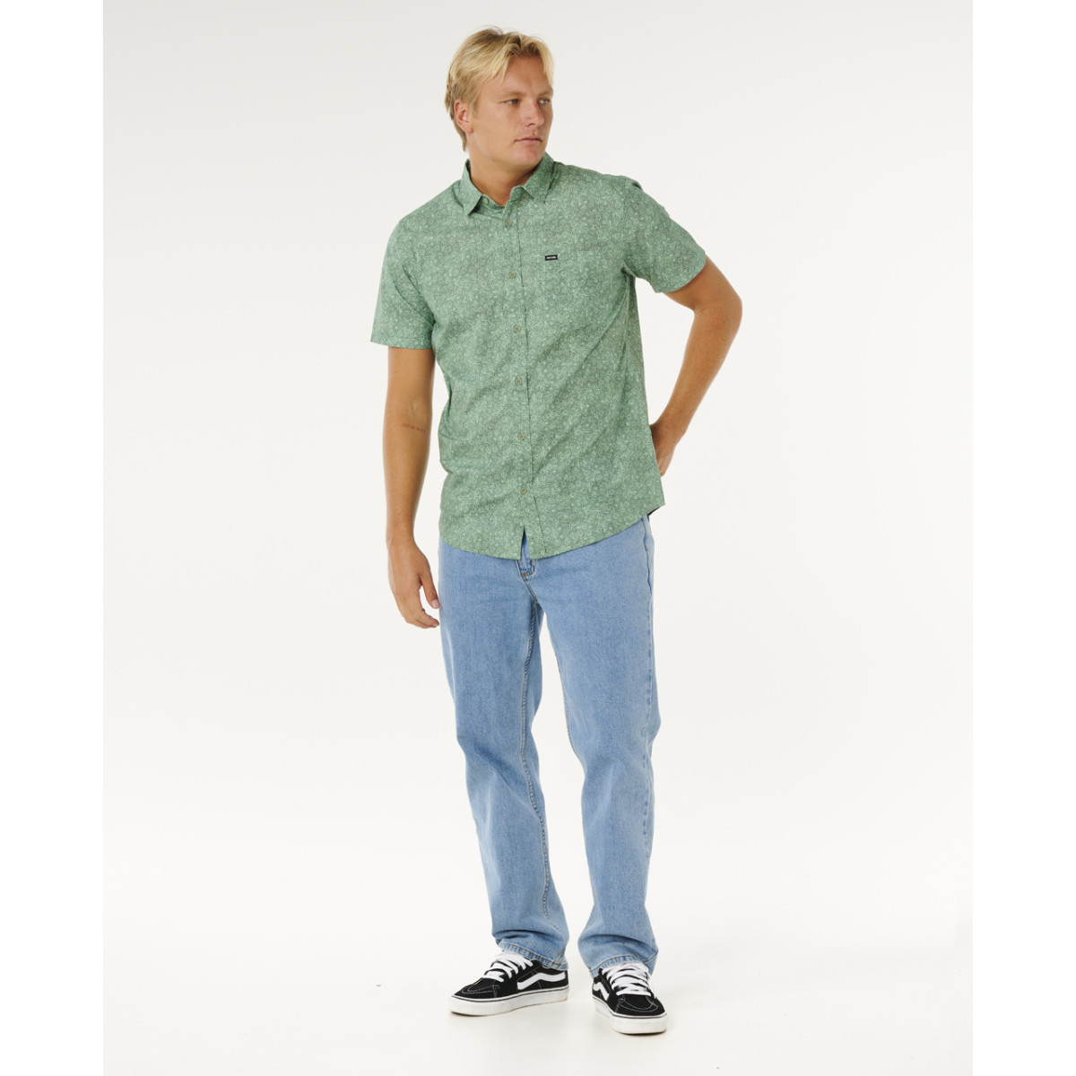 Chemise Manches Courtes Rip Curl Hypno Micro