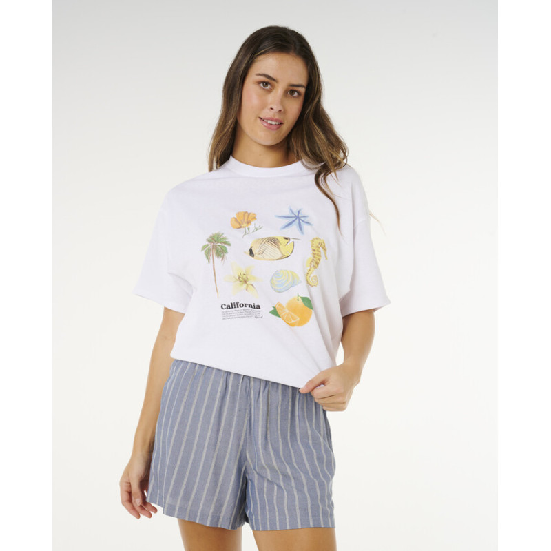 Short Rip Curl Beach Days Pinstripe