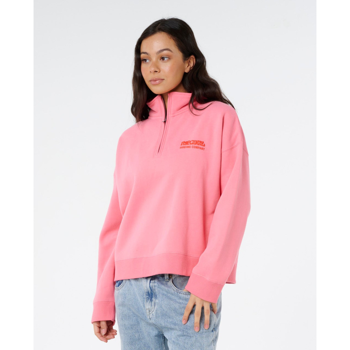 Sweat 1/4 Zip Rip Curl Surf Puff