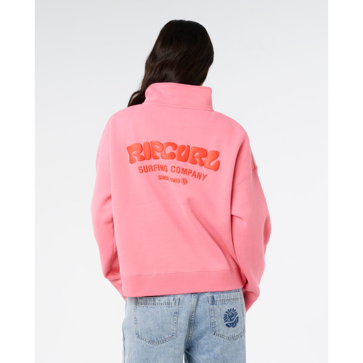 Sweat 1/4 Zip Rip Curl Surf Puff
