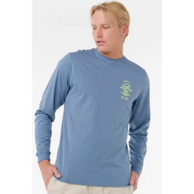 T-Shirt Manches Longues Rip Curl Search Icon - Bluefin