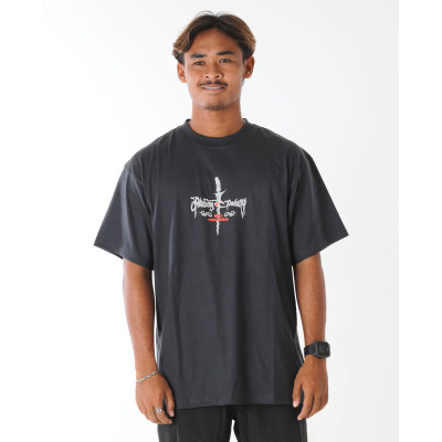 T-Shirt Rip Curl Padang Cup 25 Barong - Washed Black