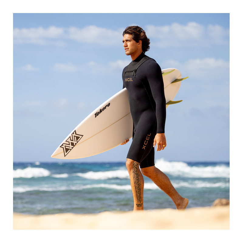 Combinaison de Surf Shorty Manche Longue Xcel Comp+ 2mm