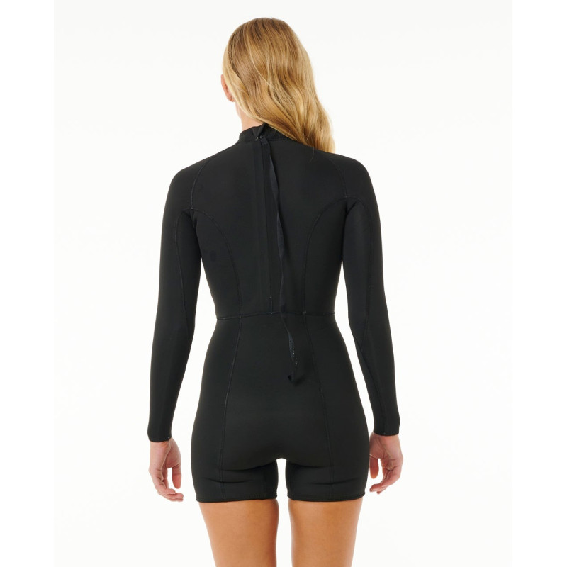 Combinaison De Surf Shorty Femme Rip Curl G-Bomb Manches Longues 2mm