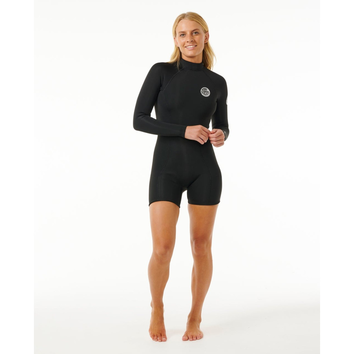 Combinaison De Surf Shorty Femme Rip Curl G-Bomb Manches Longues 2mm
