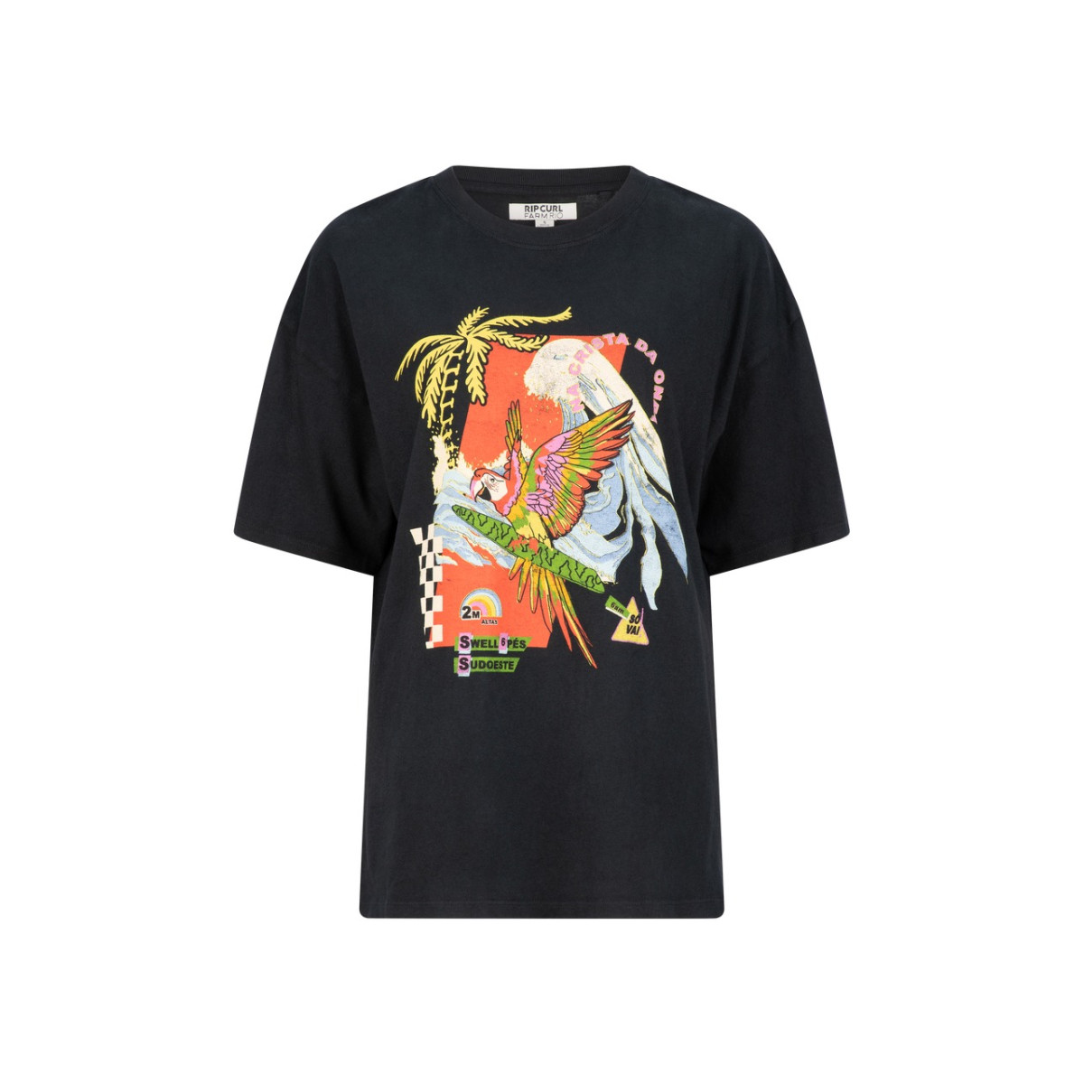 T-Shirt Rip Curl Rio Farm Wave Crest Heritage