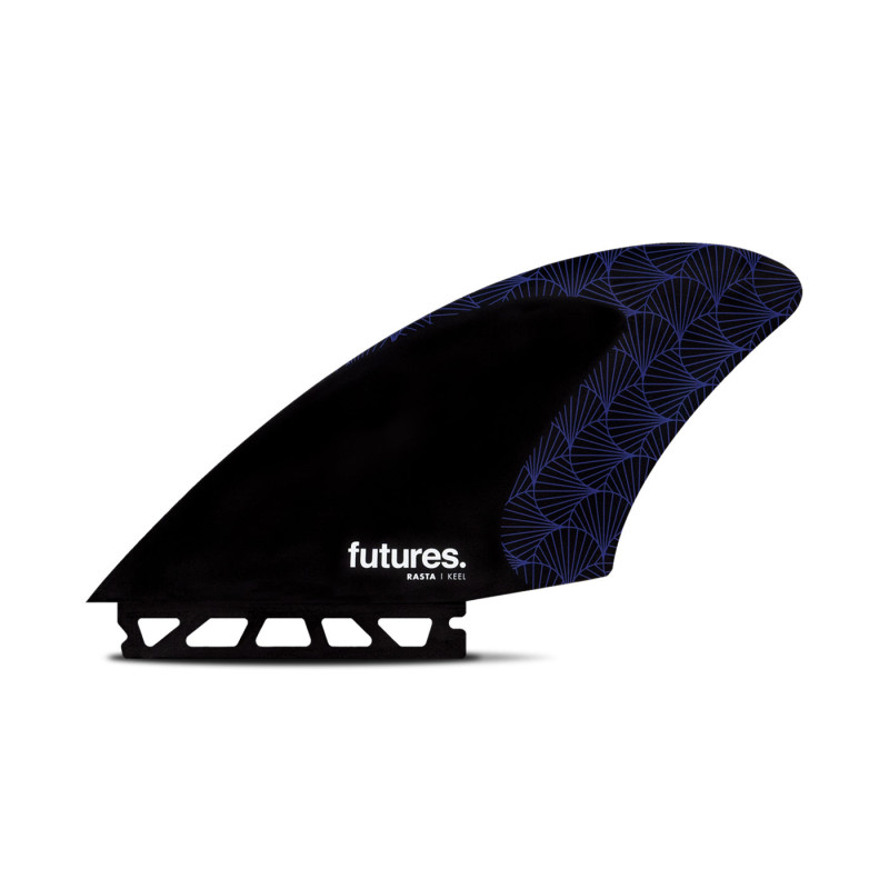 Dérives de Surf Futures Twin Keel Rasta Honeycomb