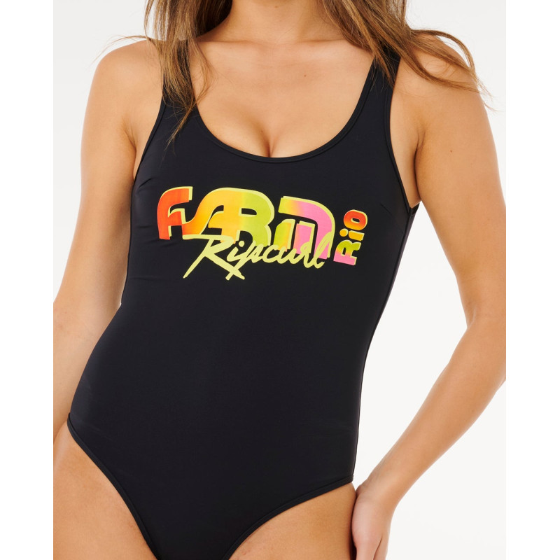 Maillot De Bain 1 Pièce Rip Curl Rio Farm Carioca Revo