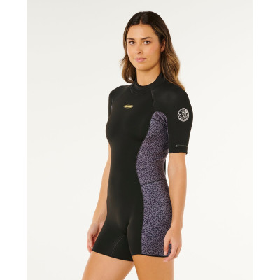 Combinaison De Surf Shorty Rip Curl Femme Dawn Patrol 2mm - Natural