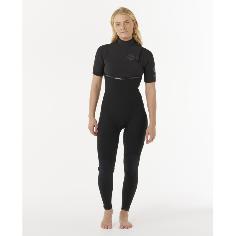 Combinaison De Surf Manches Courtes Rip Curl Femme E Bomb 2/2 Zip Free