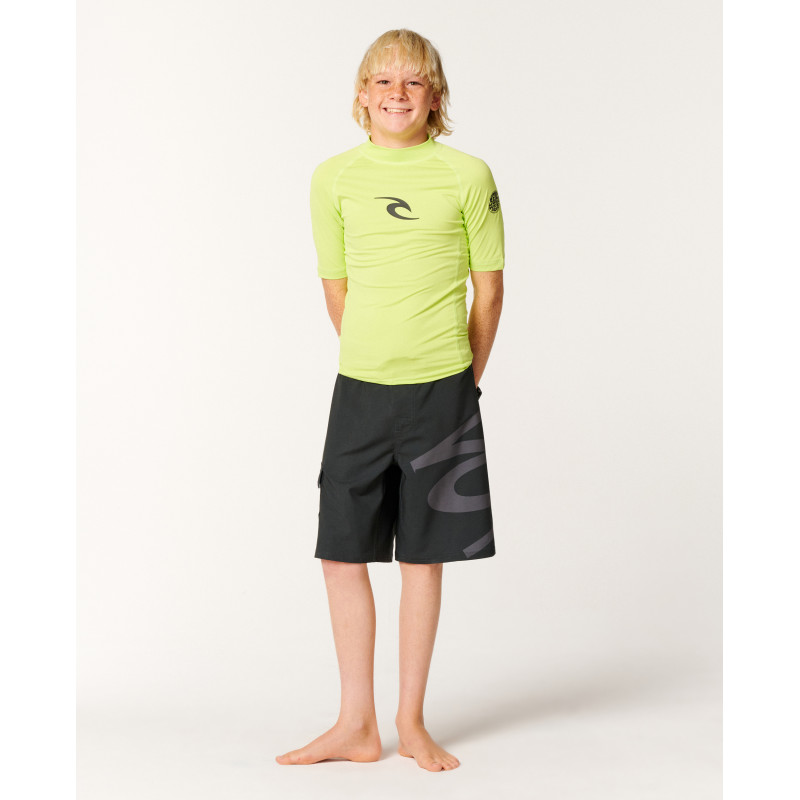 Lycras Manches Courtes Rip Curl Enfant Waves 