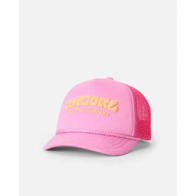 Casquette Fille Rip Curl Mixed Trucker - Hot Pink