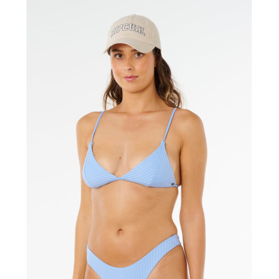 Haut De Maillot De Bain Rip Curl Premium Surf Fixed Tri - Light Blue