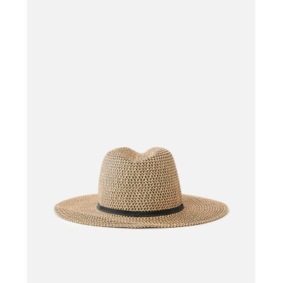 Chapeau Femme Rip Curl Classic Surf UPF Panama - Black/Tan