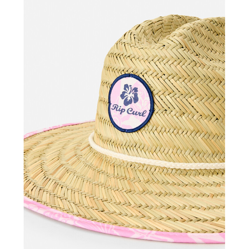 Chapeau de Paille Fille Rip Curl  Mixed Straw Sun 