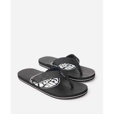Tong Homme Rip Curl Ripper Bloom Open Toe  - White/Black