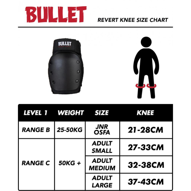 Genouillère de Skate Bullet Revert