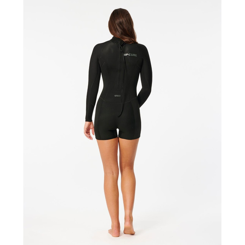 Combinaison De Surf Shorty Rip Curl Femme Dawn Patrol 2mm Manches Longues