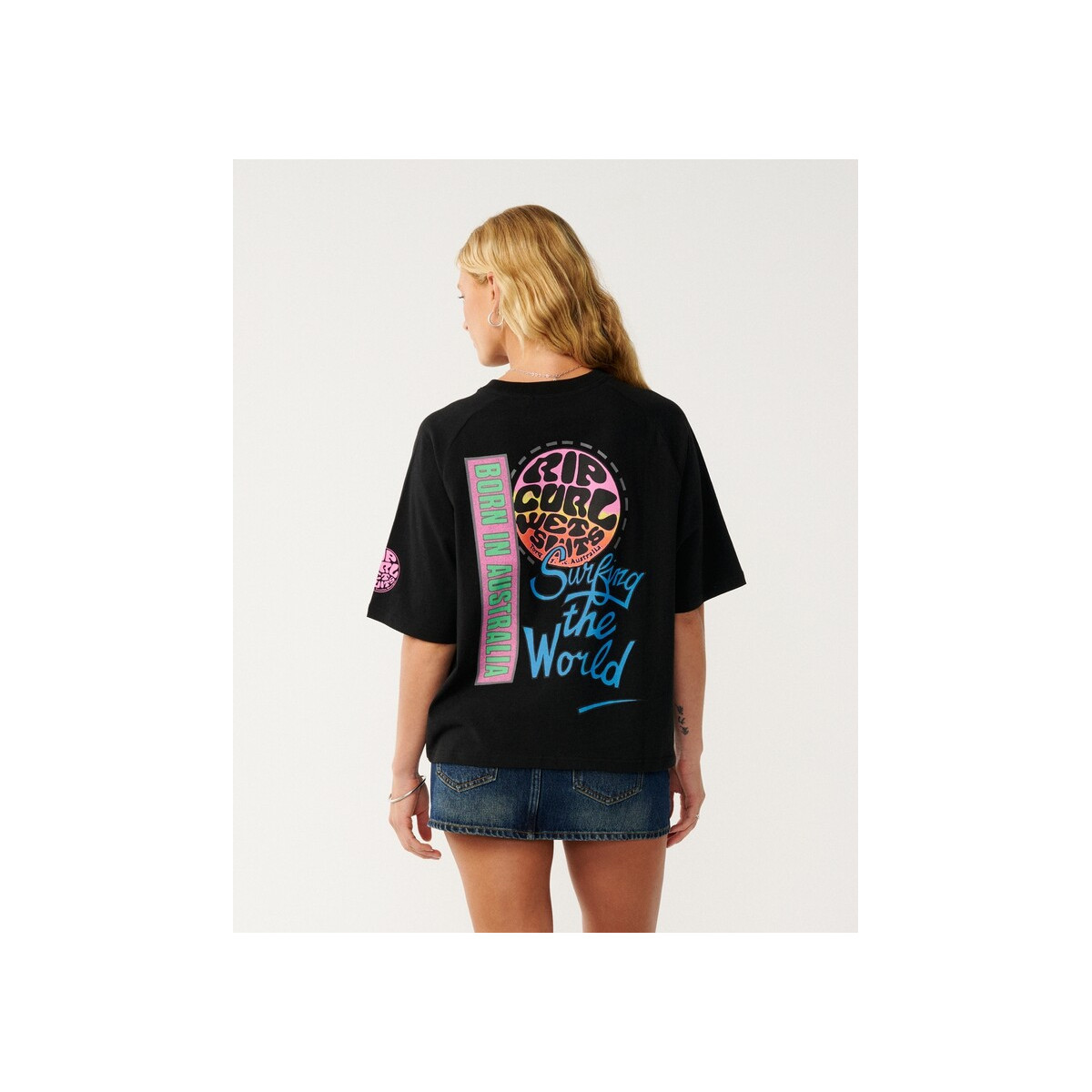 T-Shirt Rip Curl Surf The World Boxy