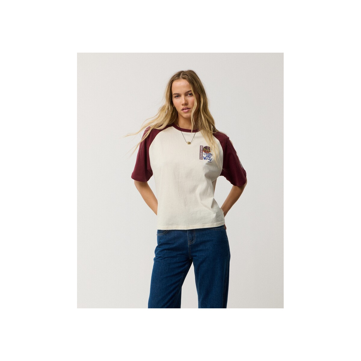 T-Shirt Rip Curl Surf The World Boxy