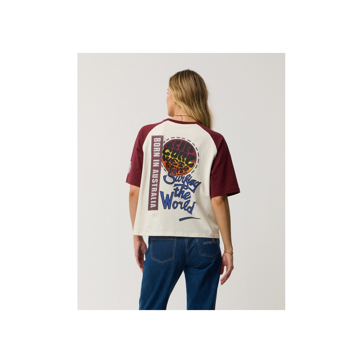 T-Shirt Rip Curl Surf The World Boxy