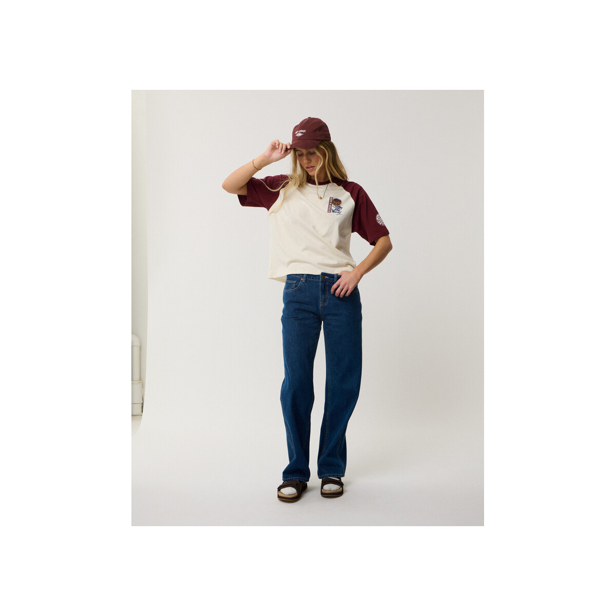 T-Shirt Rip Curl Surf The World Boxy