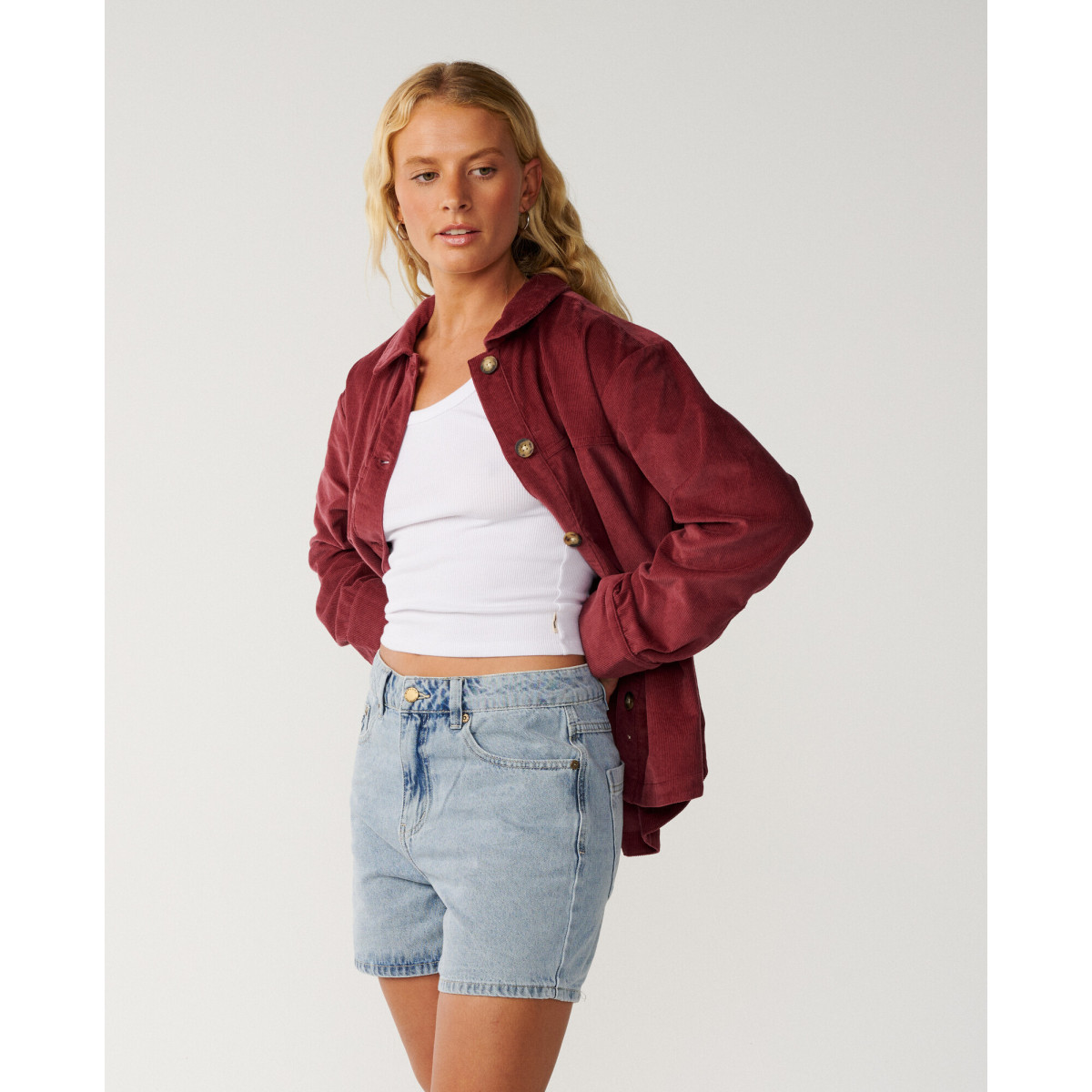 Chemise Rip Curl Keepsakes Washed Velours