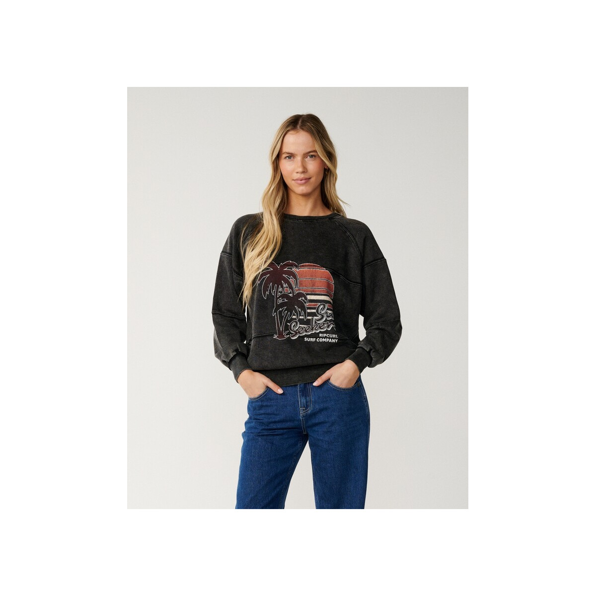 Sweat Rip Curl Seeker Raglan Standard