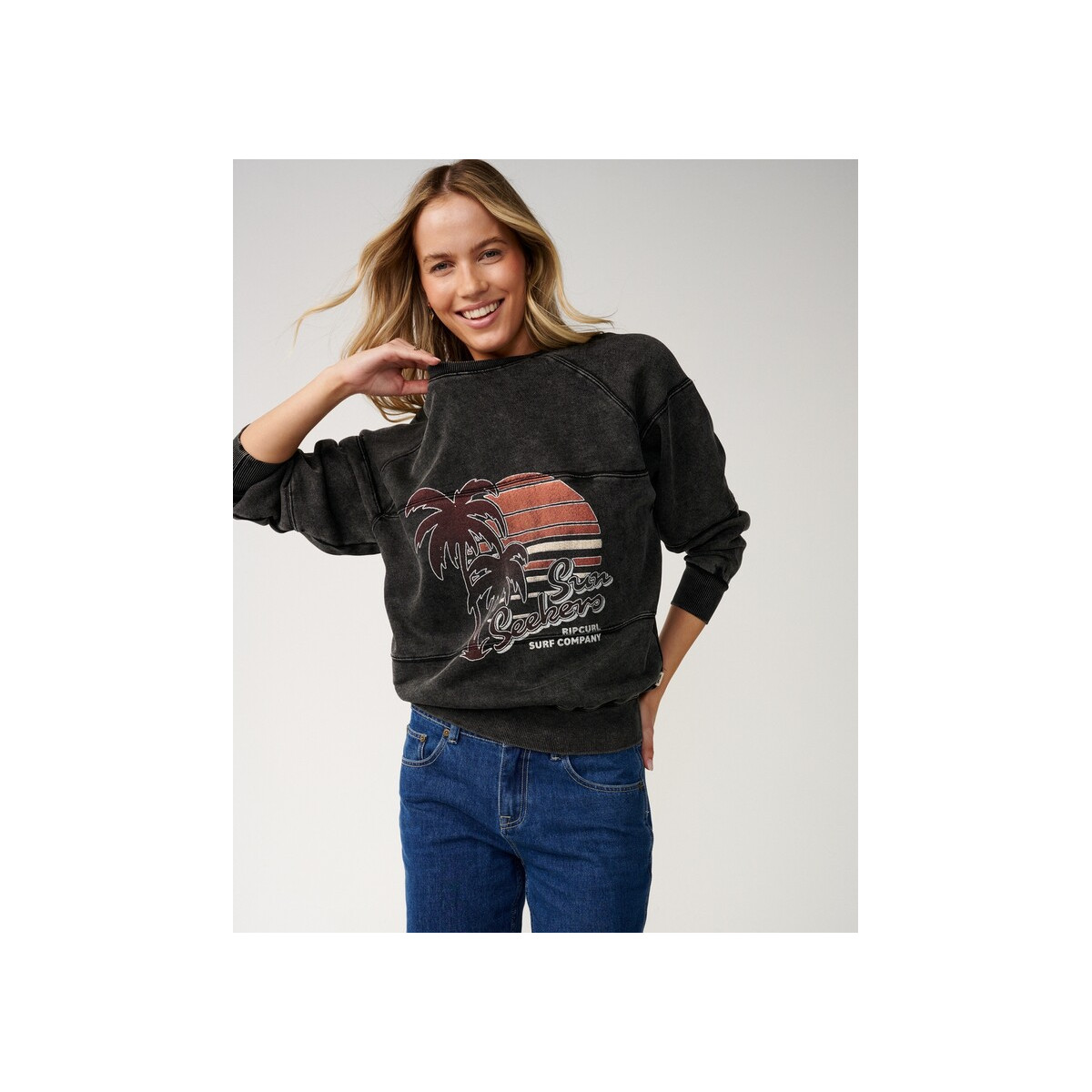 Sweat Rip Curl Seeker Raglan Standard