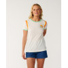 T-Shirt Rip Curl Line Up Ringer Standard