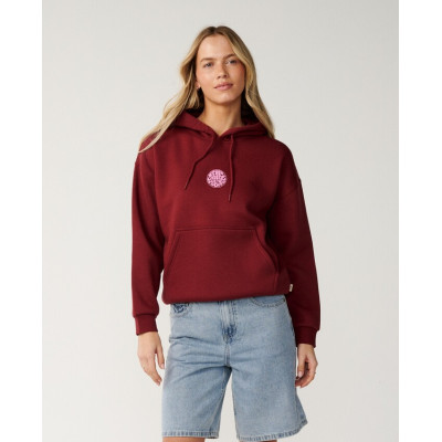 Sweat à Capuche Rip Curl Icons of Surf Heritage  - Dark Plum