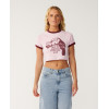 T-Shirt Crop Top Rip Curl Bossa Nova 