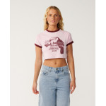 T-Shirt Crop Top Rip Curl Bossa Nova 
